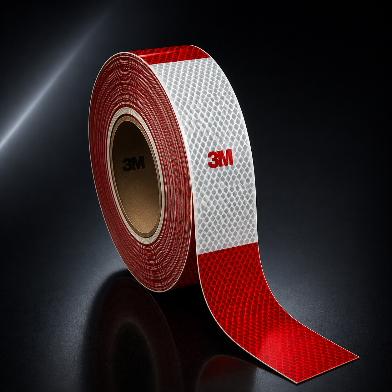 ROJA-BLANCA-3MCINTAREFLE CINTA REFLECTIVA ROJA/BLANCA 3M-983-32 ROLLO (4570CM) PAM100